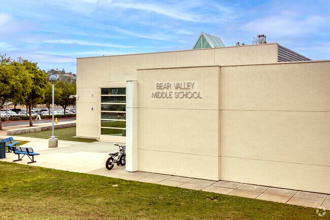 The Bear Valley Middle School near San Pasqual.