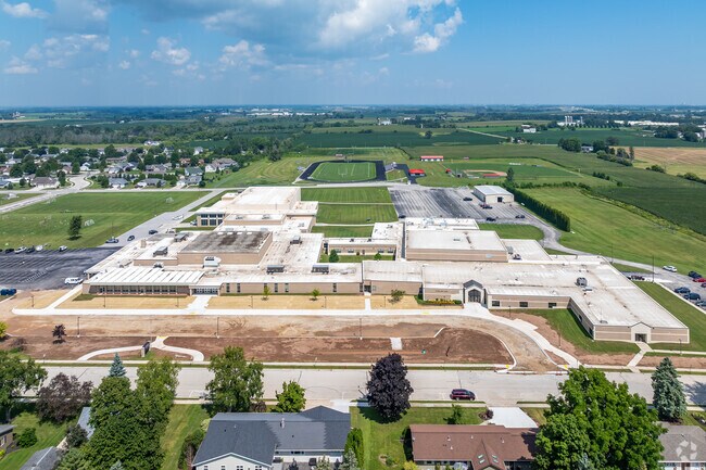 Oostburg High School in Oostburg.