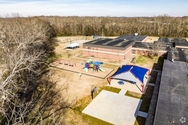 College Grove Elementary School has a large playground