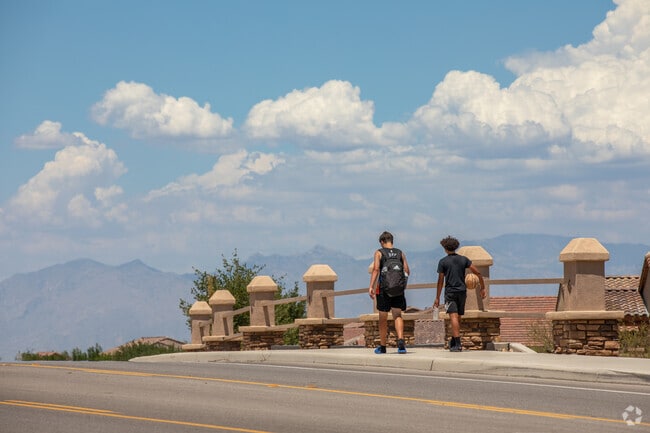 Sahuarita residents enjoy shaded walks through quiet, family-friendly neighborhoods.