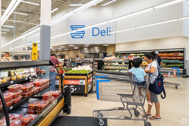 Local Old East Wilmington families enjoy shopping at the local Walmart.