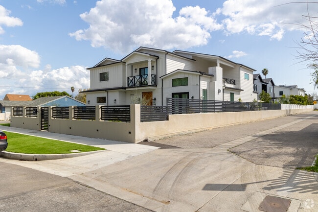 New traditional homes with two stories can fit a big family of one in Van Nuys.