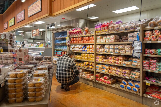 Locals can pick up groceries at Fresh Thyme in Harvester.