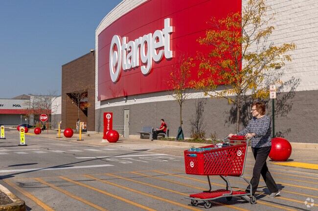 Target is one of the many big box chains near Cantigny.