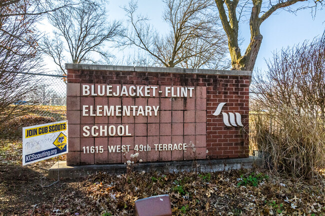 Bluejacket-Flint serves students in Pre-kindergarten through sixth grade in Shawnee, Kansas.
