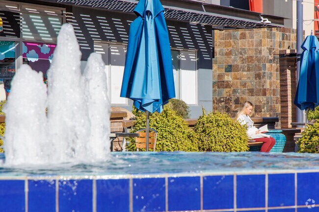 Gateway Ranch residents can hang out in the many outdoor spaces nearby.