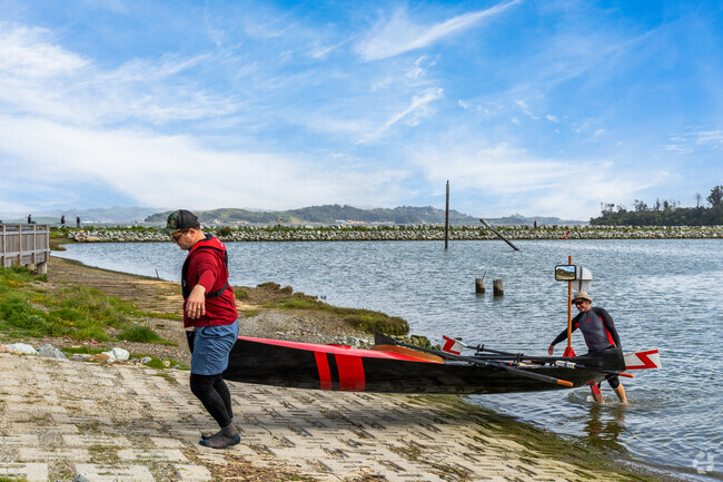 Dominican residents can launch their rowboat at San Rafael Bay .
