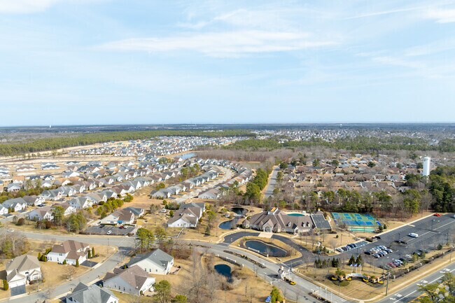 Many areas of Ocean Acres are under new development leading to a rise in population.