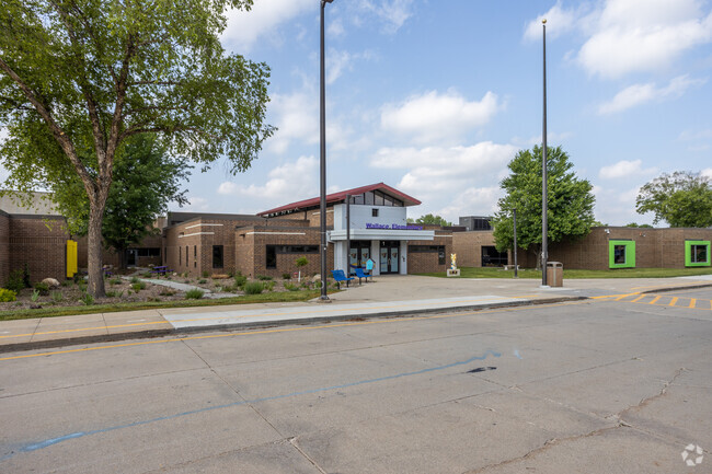 Henry A Wallace Elementary School serves over 800 students in the Central Johnston neighborhood.