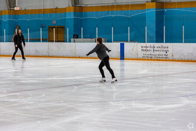 Take a class or try ice skating in Farragut at Cool Sports Home of the Icearium.