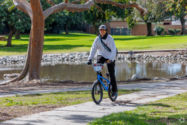 Kids in Addams often enjoy biking in the local parks, embracing outdoor activities.