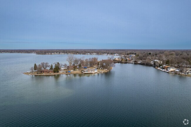 Whitmore Lake even has a few homes on small islands.