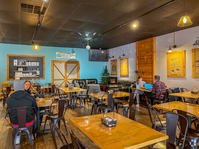 Take some down time at the Coffee Shack in Heath.