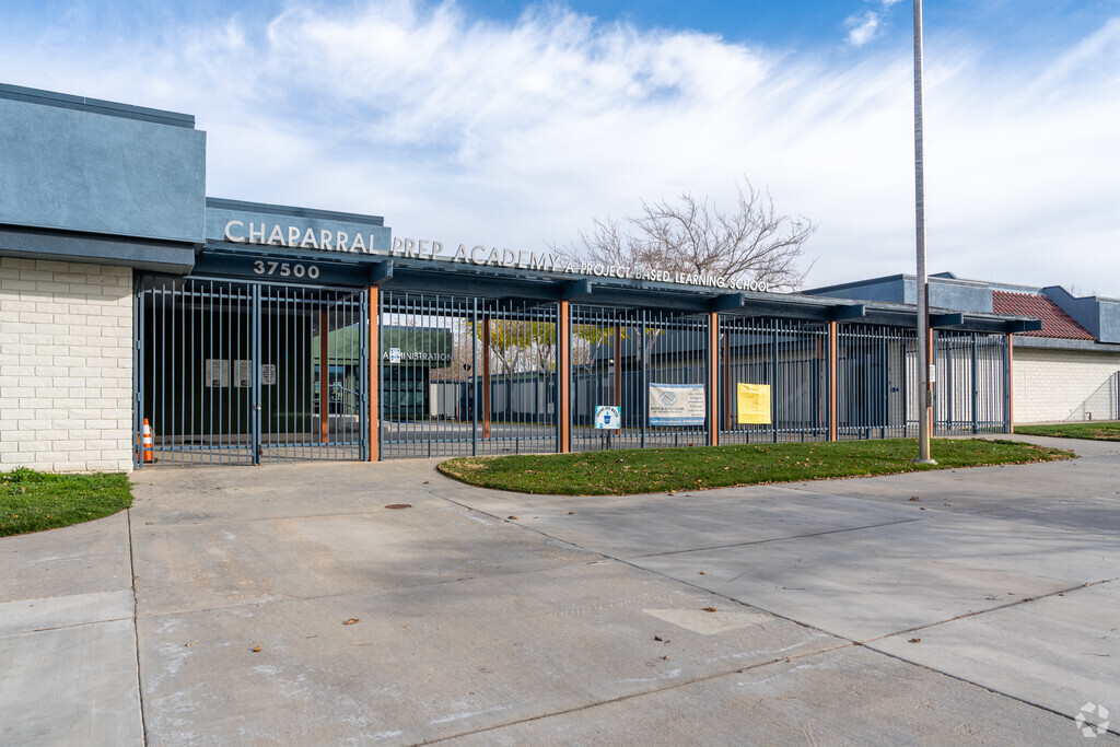 Chaparral Elementary School is located at 37500 50Th St. E., Palmdale, CA 93552.