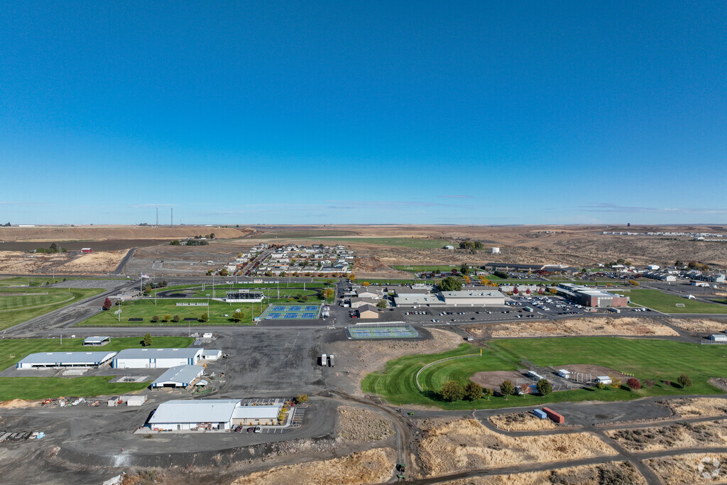 Connell High School offers vibrant academics and athletics in a rural setting.