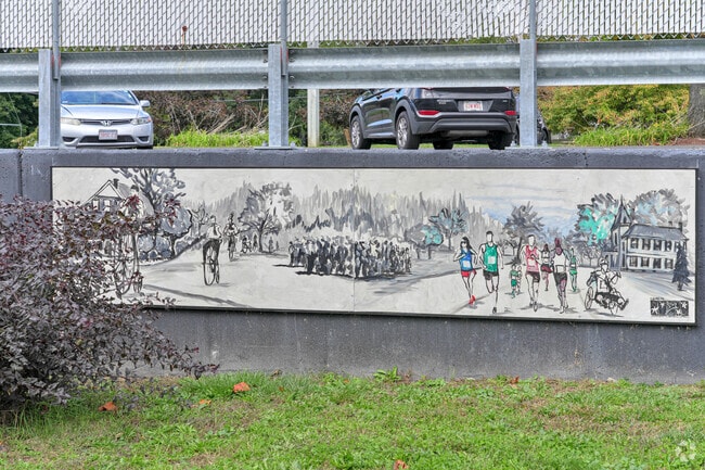Art can be spotted along the Bruce Freeman Rail Trail.