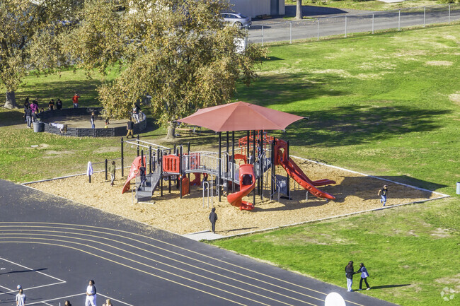 Your kids will never want to leave the playground at Robla Elementary School.