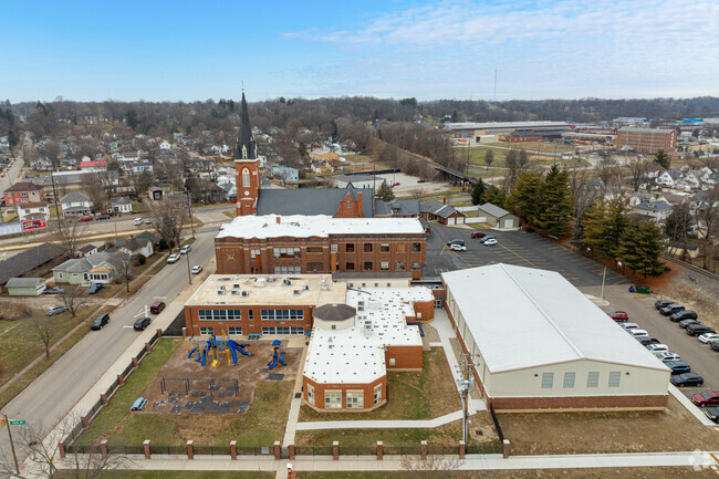 St. Gabriel Elementary School is located on the south end of Connersville.