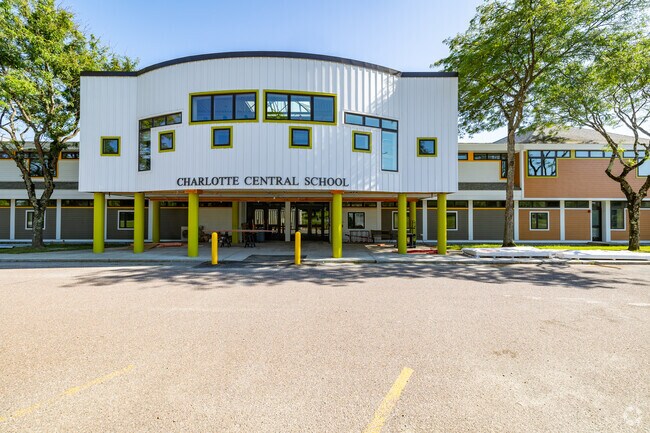 Charlotte Central School in West Charlotte is a public school that serves students PK-8.