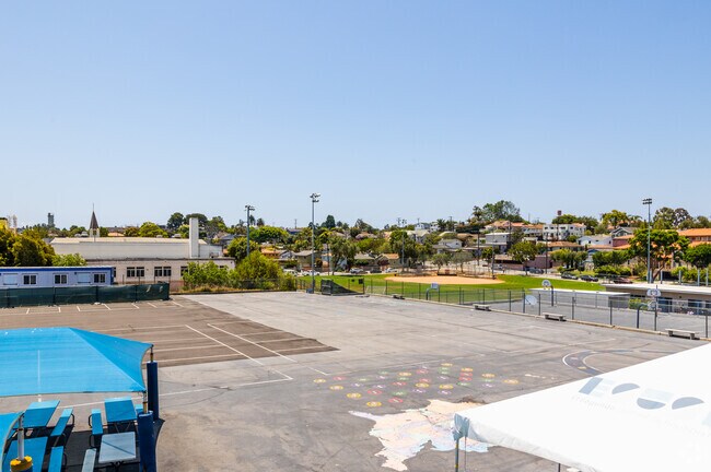 Richmond Street Elementary School in El Segundo, CA has a ton of outdoor activities.