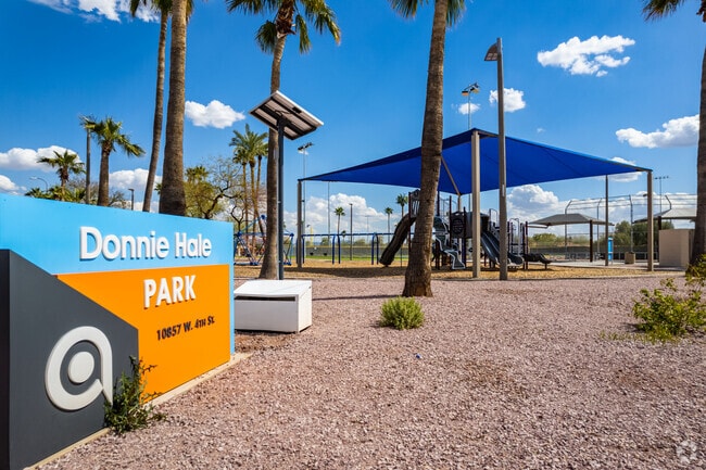 Donnie Hale Park sign.