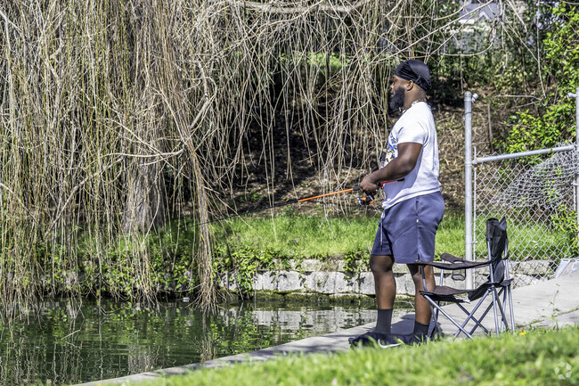 The fishing is great at Howe Community Park near Howe Edison.