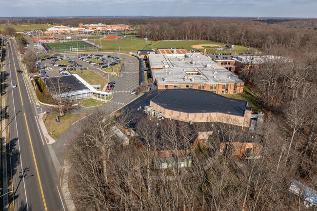 Monroe Township Middle School sits next door to Monroe High School.