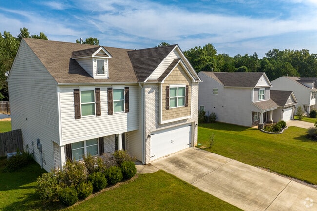 New traditional homes make for a pretty subdivision in Chelsea.