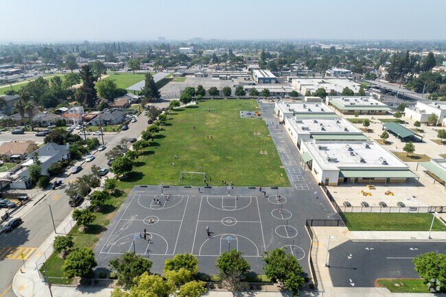 Your kids will never want to leave the playground at George Brown Jr. Elementary.