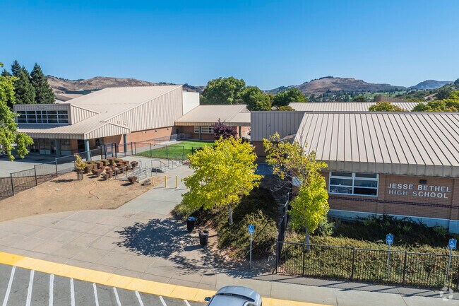 Hiddenbrooke students can continue their education at Jesse Bethel High School.