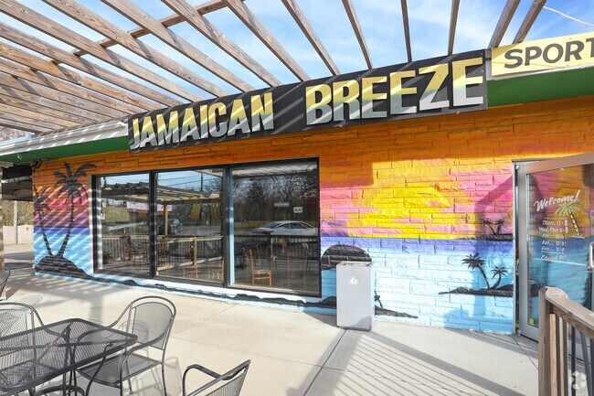 Jamaican Breeze Sports Bar & Grill is a popular restaurant in the Avondale Meadows neighborhood.