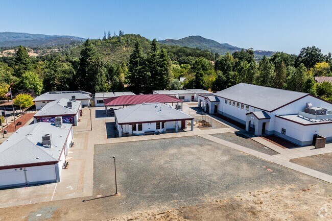 Upper Lake High School is adjacent to Upper Lake Middle School.