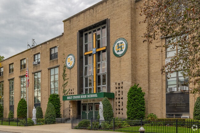 Holy Cross High School is a highly regarded Catholic secondary school in Queens.