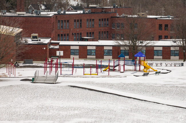 C. Grant Grimshaw School in Lafayette has several playgrounds.