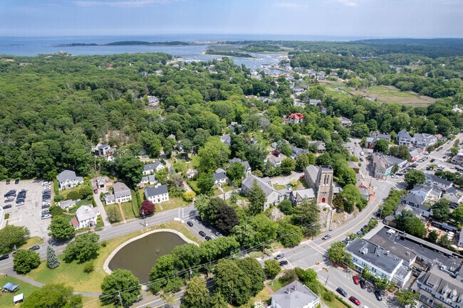 Cohasset neighborhoods feature tree-lined streets and classic New England architecture.