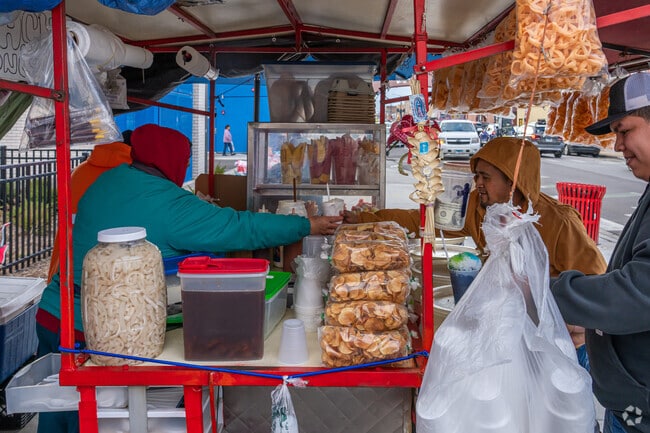 The street vendors of Little Village give the neighborhood its charming character.