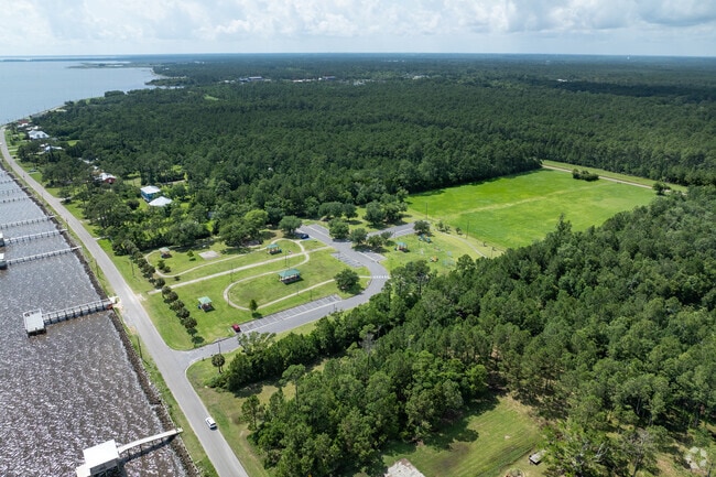 Rolston Park is several acres of well maintained green space for residents to relax in.