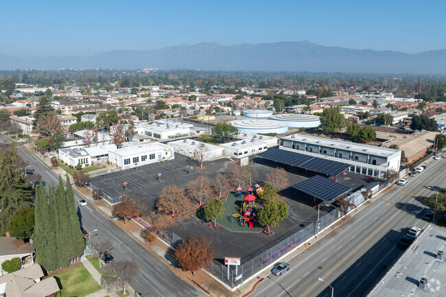 Kids enjoy using the outdoor space of Garfield Elementary School.