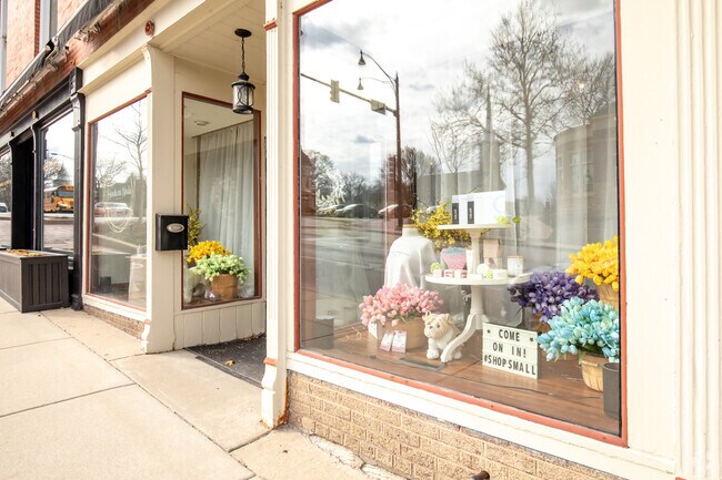 Residents can shop small on West Wilson Street in the Batavia Historic District neighborhood.
