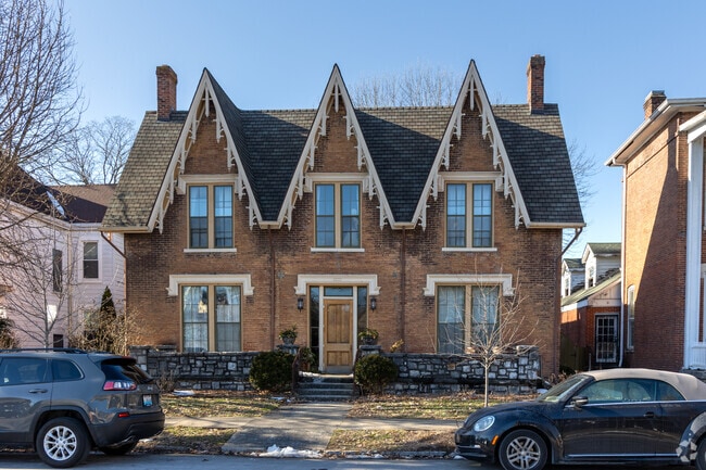 Frankfort features homes built in the 1800's.
