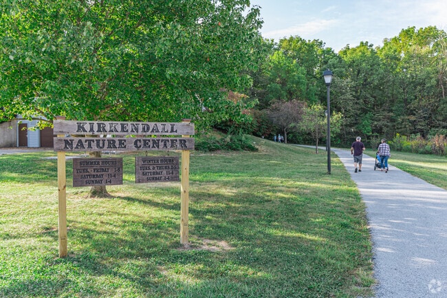 Jackson Morrow Park's Nature Center is a popular destination for Kokomo residents.