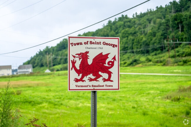 Saint George offers a unique blend of rural charm and proximity to the city of Burlington.