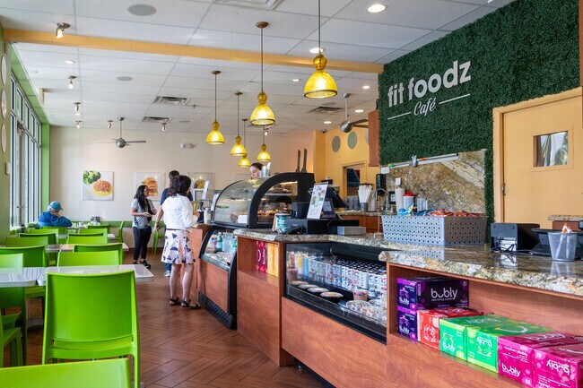 Fit Foodz Restaurant has great menu offerings and all the food is freshly made.