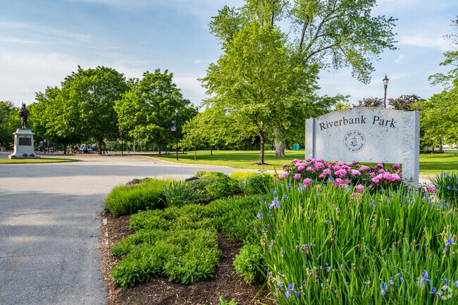 Riverbank Park in Westbrook is a great place for a relaxing stroll.