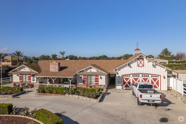 Single-family ranch styled homes are a popular choice in the Norco Farms neighborhood.