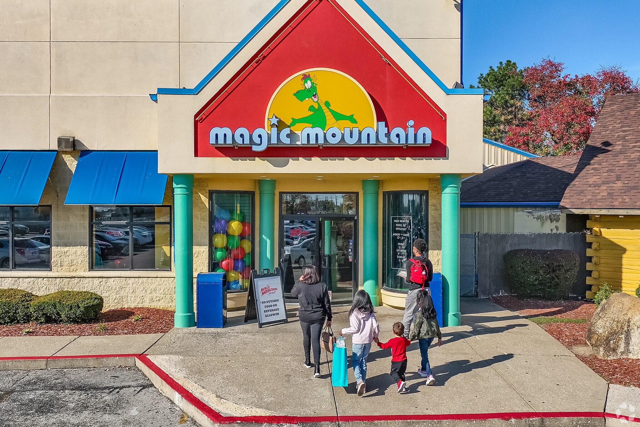 Magic Mountain Entertainment Center is located less than minutes away from Pine Hills.
