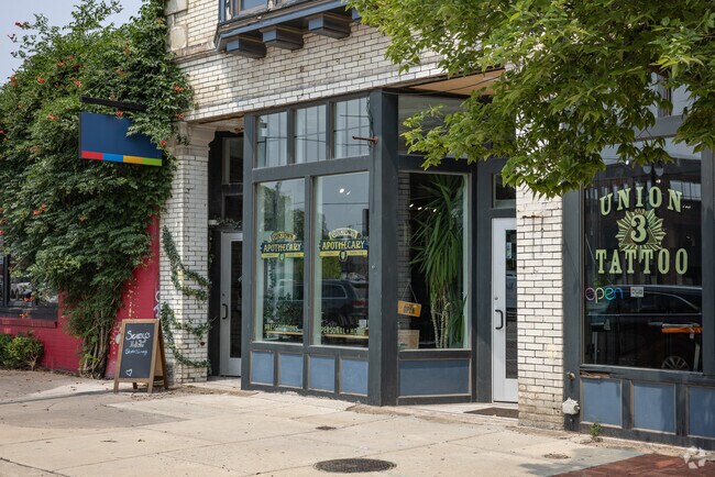 The popular Corktown with its shops and eateries is minutes from the Virginia Park Community.