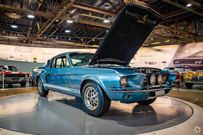 Edge Motor Museum in Memphis is a hot spot for car aficionados, with displays of post-war cars.