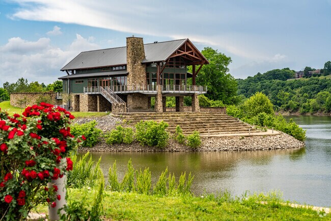 Liberty Parks has a beautiful event center on the Cumberland River.
