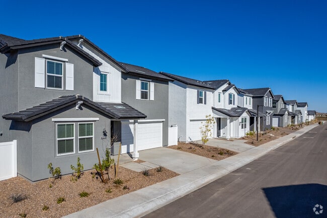 Some Canyon Trails residents opt for townhouse living.